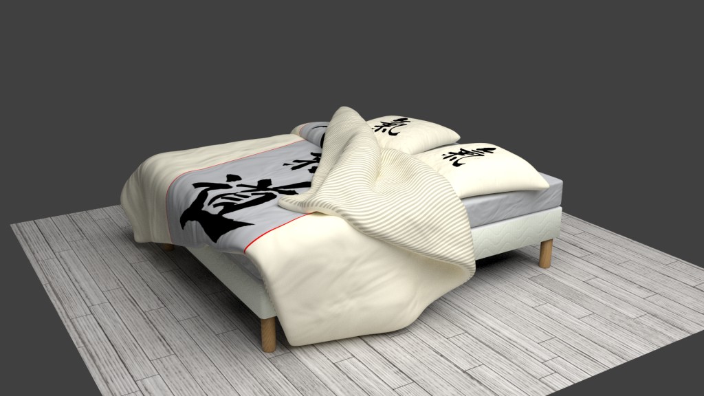 Simple bed preview image 1